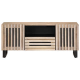 TV Cabinet 100x34x46 cm Solid Wood Mango 377507