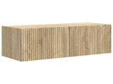 TV Cabinet Set Wall-mounted 2 pcs Sonoma Oak Engineered Wood 3408963
