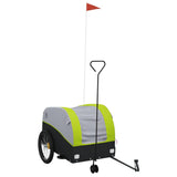 Bike Trailer Black and Green 45 kg Iron 94151