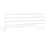 Toddler Safety Bed Rail White x55 cm Iron 10234