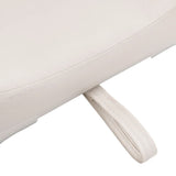 Foldable Boat Seat 1 Set Low Backrest with Fixing Strap 3284293