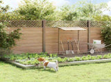 Garden Fence with Stakes 12 pcs 75 x 50 cm Mesh Silver 42042970