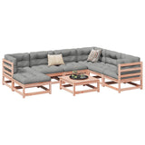8 Piece Garden Sofa Set Solid Wood Douglas Fir 3299554