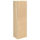 Bookcase Sonoma Oak 31x24x102 cm Engineered Wood 860339