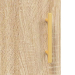 ZNTS Sideboard Sonoma Oak 34.5x34x90 cm Engineered Wood 828783