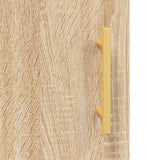 ZNTS Sideboard Sonoma Oak 34.5x34x90 cm Engineered Wood 828783