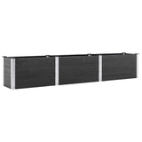Garden Raised Bed 300x50x54 cm WPC Grey 318099