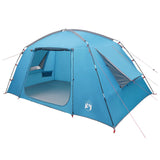 Cabin Tent with Roof Blue 400 x 210 x 180 cm Polyester 42028516