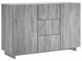 Sideboard Grey Sonoma 85.5 x 31 x 75 cm Engineered Wood 8011555