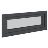 Basement Window RISOR 100x40 cm Tilt 3 Glazing Anthracite 4108466
