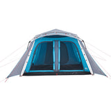 Family Tent with Porch 9-Person Blue Quick Release 4004214