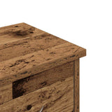 Wall Cabinet Old Wood 88x26x18,5 cm Engineered Wood 855860