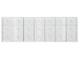 Gabion with 3.5 mm Wire and 5x10 cm Mesh 350x10x150 cm 3462553