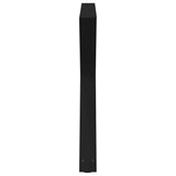 Dining Table Legs 2 pcs Black 90x cm Steel 4012732