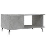 ZNTS Coffee Table Concrete Grey 90x50x40 cm Engineered Wood 829504