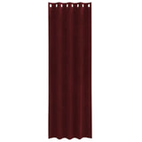 Blackout Curtains 2 pcs Wine Red 140 x 260 cm Velvet 4107302
