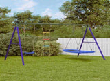 Outdoor Swing Set with Swing, Ladder, Nest Swing 3283618