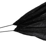 Netting Tunnels 2 pcs Black Steel and Polyethylene 3281496