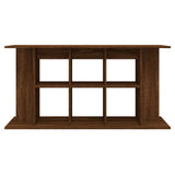 Aquarium Stand Brown Oak 120x40x60 cm Engineered Wood 833598