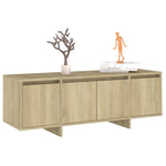 TV Cabinet Sonoma Oak 120x30x40.5 cm Engineered Wood 809578