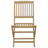 Folding Garden Chairs 2 pcs 44x50x88 cm Solid Wood Acacia 365743