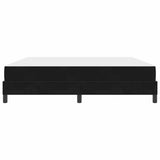 Box Spring Bed with Mattress Black 180 x 220 cm Fabric 3398805