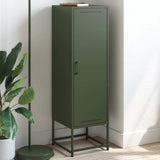 Highboard Olive Green 36x39x123 cm Steel 846528