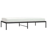 Metal Bed Frame without Mattress Black 100x190cm 350840