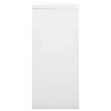 Sliding Door Cabinet Grey 90x40x90 cm Steel 336430