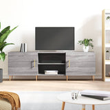 TV Cabinet Grey Sonoma 150x30x50 cm Engineered Wood 829090
