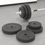 Weight Plates 6 pcs 30 kg Cement 93599