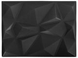 Wall Panels 12 pcs Origami Black 50 x 50 cm XPS Foam 42046027