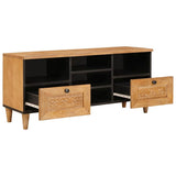 TV Cabinet with Drawer 100 x 33 x 46 cm Solid Mango Wood 4018098