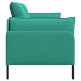 2-Seater Sofa 2-Seater Turquoise 188 x 81 x 89 cm Velvet 42048622