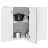 Kitchen Wall Corner Cabinet Lucca Grey Sonoma Engineered Wood 853863