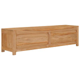 TV Cabinet 115x30x35 cm Solid Teak Wood 288901