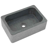 142780 Sink 45x30x15 cm Riverstone Black