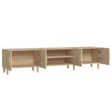 TV Cabinet Sonoma Oak 180x31.5x40 cm Engineered Wood 816259