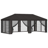 Gazebo Cover with Sidewalls Anthracite 600.5 x 300.5 cm 900437