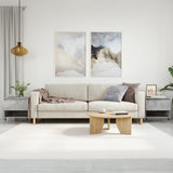 Coffee Tables 2 pcs Concrete Grey 50x46x50 cm Engineered Wood 830901