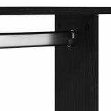 Wardrobe with Shelf Black oak 102 x 38 x 110 cm Engineered wood 873909