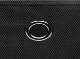 Storage Boxes with Lids 10 pcs Black 32x32x32 cm Fabric 288334