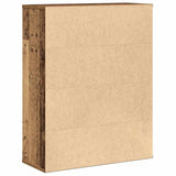 Bookcase Old Wood 60x24x76.5 cm Engineered Wood 860389