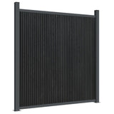 Fence Panel Grey 699x186 cm WPC 3282792
