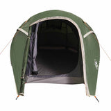 Camping Tent Tunnel 3-Person Green Waterproof 94600