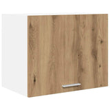 Hanging Cabinet 2 pcs Artisan Oak and White 50 x 31 x 40 cm 884161