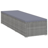 Sun Lounger Grey 317106