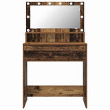 Bedroom Dressing Tables with Drawer Old Wood 80 x 39.6 x 135 cm 888975