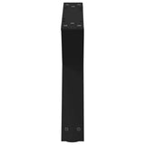 Coffee Table Legs 2 pcs Black 50x cm Steel 4012684