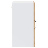 Kitchen Wall Cabinet with Glass Door Porto Old Wood 854015